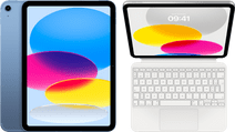 Apple iPad (2022) 10.9 inches 64GB WiFi + 5G Blue + Magic Keyboard Folio AZERTY Apple iPad (2022) with 64GB storage capacity