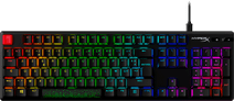 HyperX Alloy Origins PBT HX Red Linear Mechanical Gaming Keyboard AZERTY 