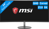 MSI PRO MP341CQ Moniteur antireflets