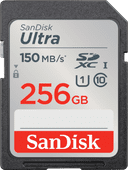 SanDisk SDXC Ultra 256GB Sandisk SD kaart