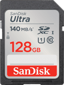 SanDisk SDXC Ultra 128GB Sandisk SD kaart