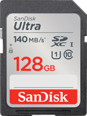 SanDisk SDXC Ultra 128GB 140mb/s SDXC kaart