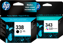 HP 338/343 Cartridge Combo Pack HP 338 en HP 343 cartridge