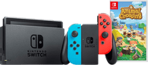 Nintendo Switch Rood/Blauw + Animal Crossing New Horizons Nintendo Switch console (2019 upgrade)