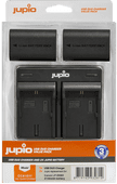 Jupio Kit: 2x Battery LP-E6NH + USB Dual Charger Camera battery
