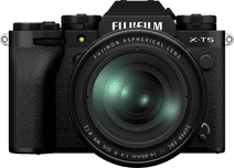 Fujifilm X-T5 Zwart + XF 16-80mm f/4 Systeemcamera voor professionele fotografie