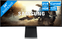 Samsung Odyssey G85 OLED Gaming monitor with a high resolution