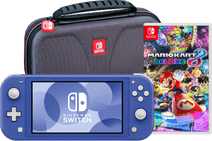 Nintendo Switch Lite Blue + Mario Kart 8 Deluxe + Bigben Travel Case Nintendo Switch Lite console
