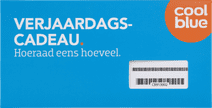 Cadeaubon Verjaardag 10 euro (Nederlandse versie) Cadeaubon voor verjaardag