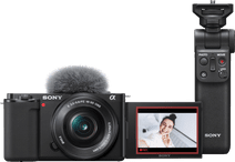 Sony ZV-E 10 + 16-50mm f/3.5-5.6 + GP-VPT2BT Grip Camera promotie