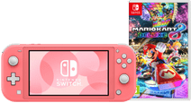 Nintendo Switch Lite Coral + Mario Kart 8 Deluxe Switch Nintendo Switch Lite console