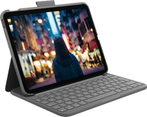 Logitech Slim Folio Apple iPad (20252022) Keyboard Cover AZERTY Tablet cover with stand