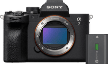 Sony A7 IV + Battery Camera with a tiltable screen