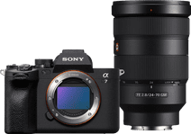 Sony A7 IV + FE 24-70mm f/2.8 GM Camera with a tiltable screen