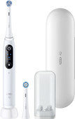 Oral-B iO Series 6N Wit + extra iO Gentle Care opzetborstel Elektrische tandenborstel met druksensor