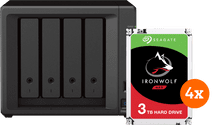 Synology DS723+ + 4x 3TB Seagate Ironwolf NAS bundel