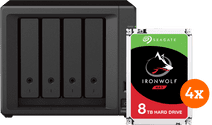 Synology DS923+ + 4x 8TB Seagate Ironwolf NAS bundel