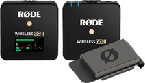 Rode Wireless Go II Single + Rode FlexClip Go Microphone dynamique