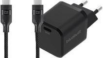 BlueBuilt Chargeur Power Delivery 30 W + Câble USB-C 1,5 m Nylon Noir Accessoire Apple iPhone 16