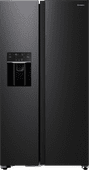 Wisberg WBSBSWID576DB Side-by-side fridge