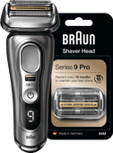 Braun Series 9 Pro 9465cc + Extra scheerkop Braun scheerapparaat voor zware baardgroei