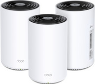 TP-Link Deco PX50 Powerline Mesh Multi-room 3-pack WiFi in the attic of a family home