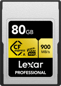 Lexar Professional GOLD 80GB CFexpress Type A Memory card