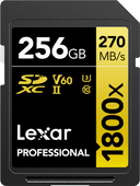Lexar Professional SDXC 1800x GOLD 256GB 180MB/s 