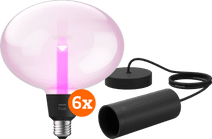 Philips Hue Lightguide Ellipse White and Color E27  6-pack + hanglampsnoer Philips Hue E27 White & Color