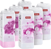 Miele Set UltraPhase 1 & 2 FloralBoost (6 flacons) - halfjaarpakket Miele wasmiddel