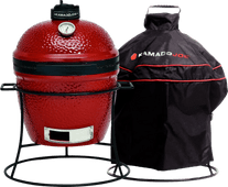 Kamado Joe Junior + Hoes Tafel bbq, Tafelbarbecue