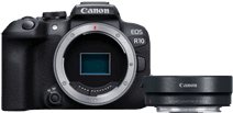 Canon EOS R10 + EF - EOS R Adapter Systeemcamera met APS-C sensor