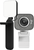 Logitech Litra Glow Streaming Lamp + StreamCam Blanc 