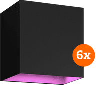 Philips Hue Resonate Downward White and Color - Noir Lot de 6 Promotion : smart home