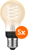 Philips Hue Filament Light White Standard E27 - 2023 - 5-pack Philips Hue sets and bundle