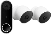 Google Nest Doorbell Wired + Google Nest Cam Lot de 2 Promotion : smart home