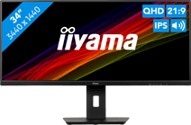 iiyama ProLite XUB3493WQSU-B5 Business monitor with swivel base