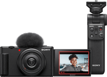 Sony ZV-1F + GP-VPT2BT Grip Compactcamera met een kantelbaar scherm