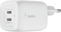 Belkin Power Delivery Oplader 65W met 2 Usb C Poorten Apple iPhone 13, 12, 11, X, SE (2020) en 8 oplader