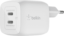 Belkin Power Delivery Chargeur 45 W avec 2 Ports USB-C Chargeur USB-C pour Apple iPad