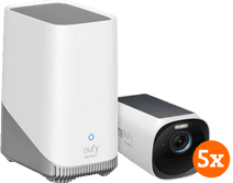 EufyCam 3 Lot de 5 + HomeBase 3 Caméra Wi-Fi