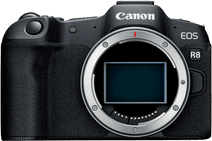 Canon EOS R8 Body Camera met een kantelbaar scherm