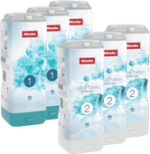 Miele Set UltraPhase Refresh Elixir 1 & 2 (6 flacons) - halfjaarpakket Miele wasmiddel