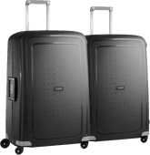 Samsonite S'Cure Spinner 75cm Duo Pack Black Samsonite trolley suitcase