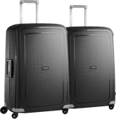 Samsonite S'Cure Spinner 75cm Black Duo Kofferset Trolley