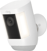 Ring Spotlight Cam Pro - Battery - White Cloud camera