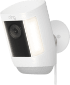 Ring Spotlight Cam Pro - Plug In - Blanc Caméra Cloud