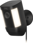 Ring Spotlight Cam Pro - Plug In - Noir Caméra Cloud