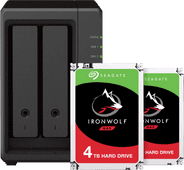 Synology DS723+ + 2x 4 To Seagate Ironwolf NAS
