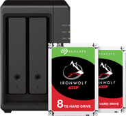 Synology DS723+ + 2x 8 To Seagate Ironwolf NAS